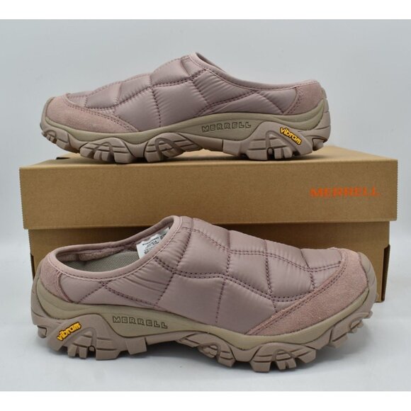 Merrell Womens Size 8.5 MOAB 2 Quilted Adobe Rose Slip On Slide Shoes - Picture 8 of 11